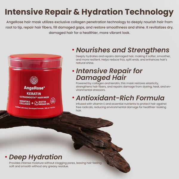 AngeRose Keratin Hair Mask - MAGIC INSTANT REPAIR