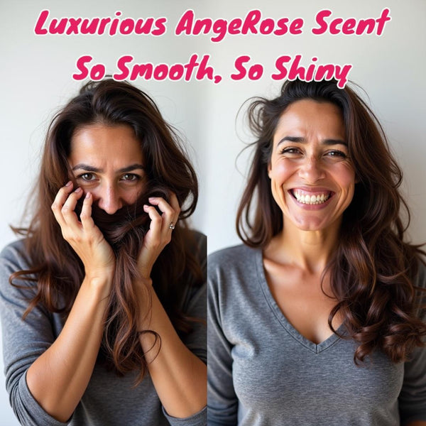 [AngeRose Deep Hair Care Kit] Hair Mask + Hair Vitamin Serum Capsules