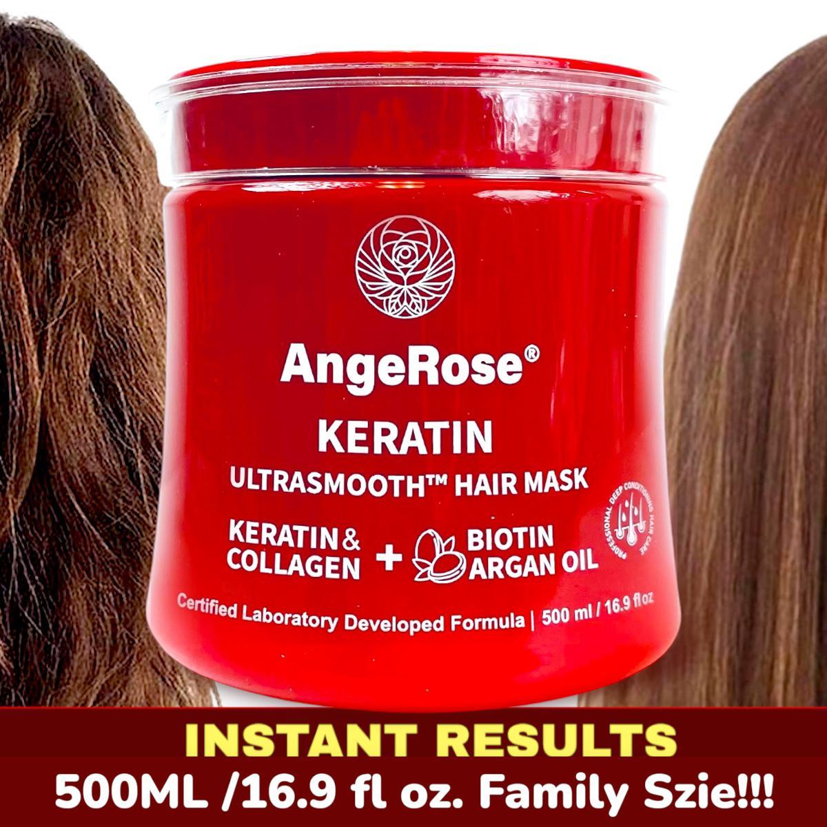 [AngeRose Deep Hair Care Kit] Hair Mask + Hair Vitamin Serum Capsules